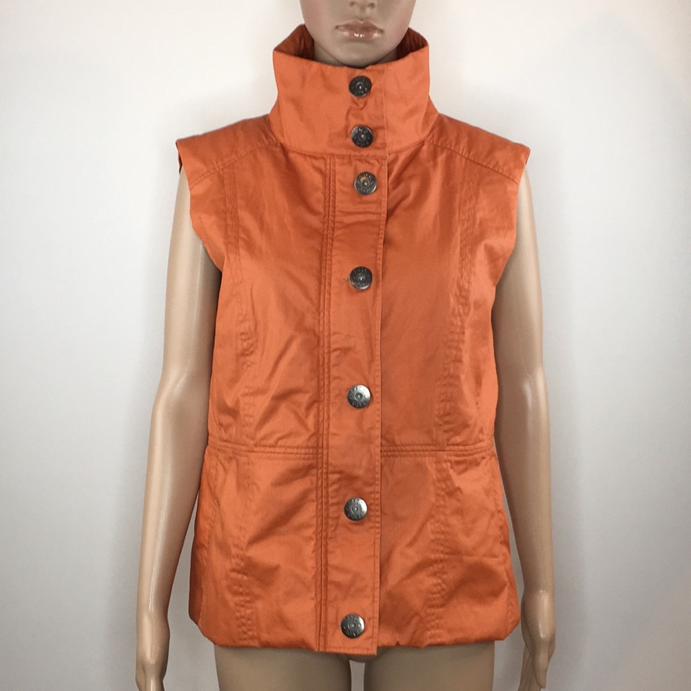 PACO Sport sleeveless jacket vest orange size M